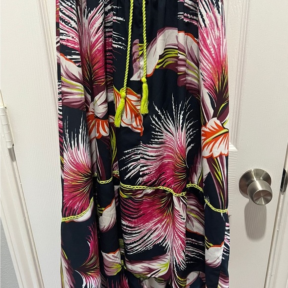 🌺 ASOS Tropical Off-Shoulder Maxi Dress - Picture 7 of 11